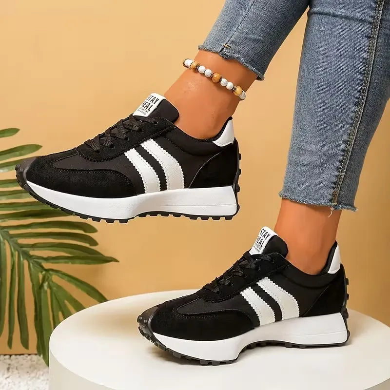 Women's Lightweight Sport Trainers – Lace-Up, Cushioned Contoured Insole, Wide Toe Box – image 2