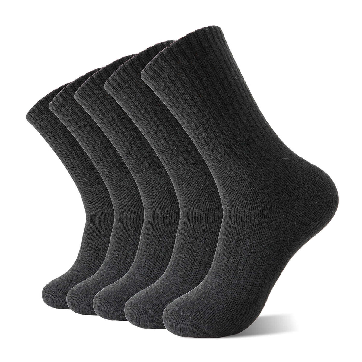 5 Pairs Women’s Thermal Socks – Warm & Thick Winter Socks, Soft and Breathable – image 2