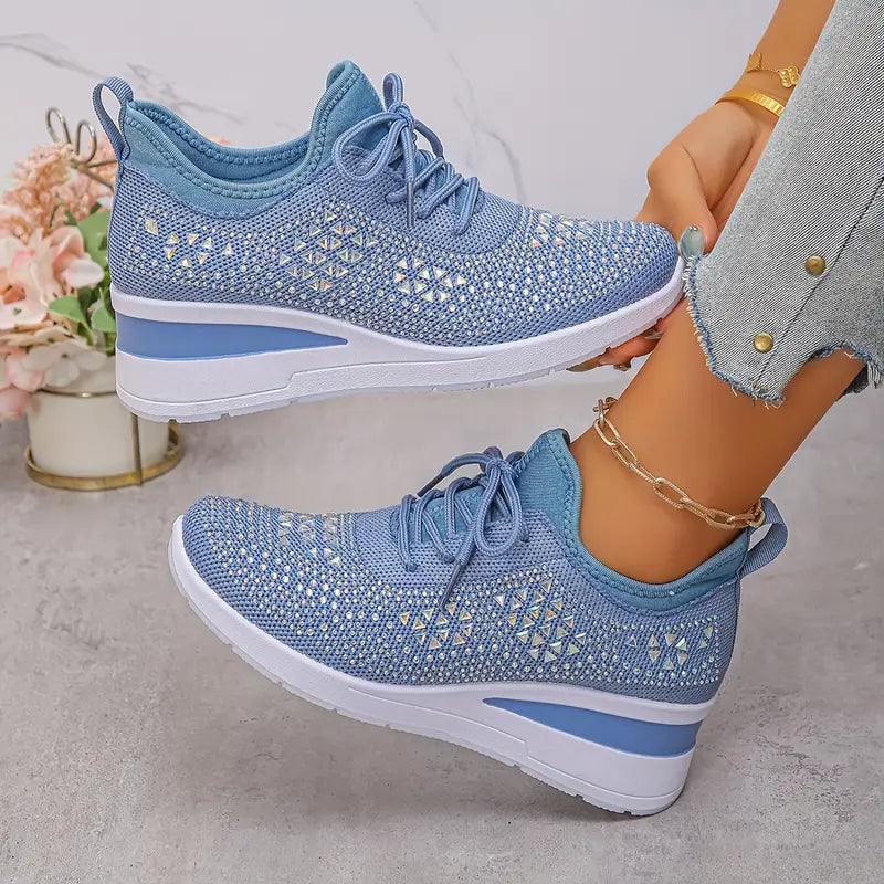 Unisex Breathable Mesh Trainers – Cushioned Insoles, Arch Support, Pull-Tab Heel, Slip-Resistant – image 2