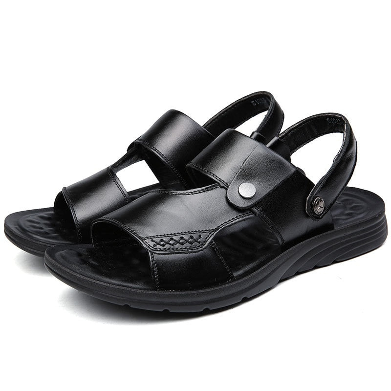 Ultra-Comfort Men’s Leather Fisherman Sandals - Non-Slip & Breathable – image 2