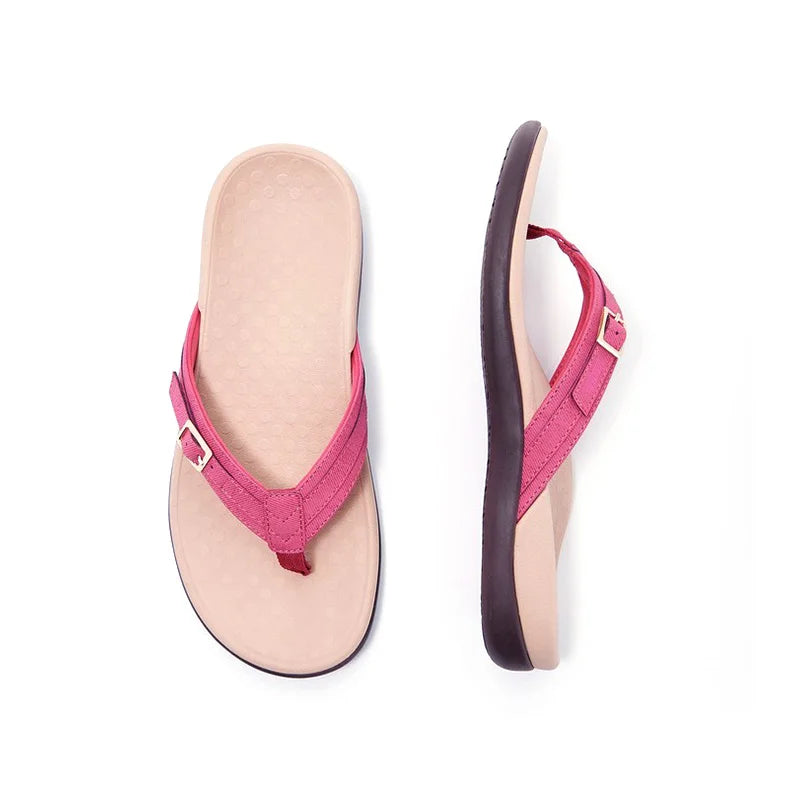 Women's Adjustable Strap Summer Sandals – Supportive Cushioned Footbed, Rubber Sole, Lightweight – image 2