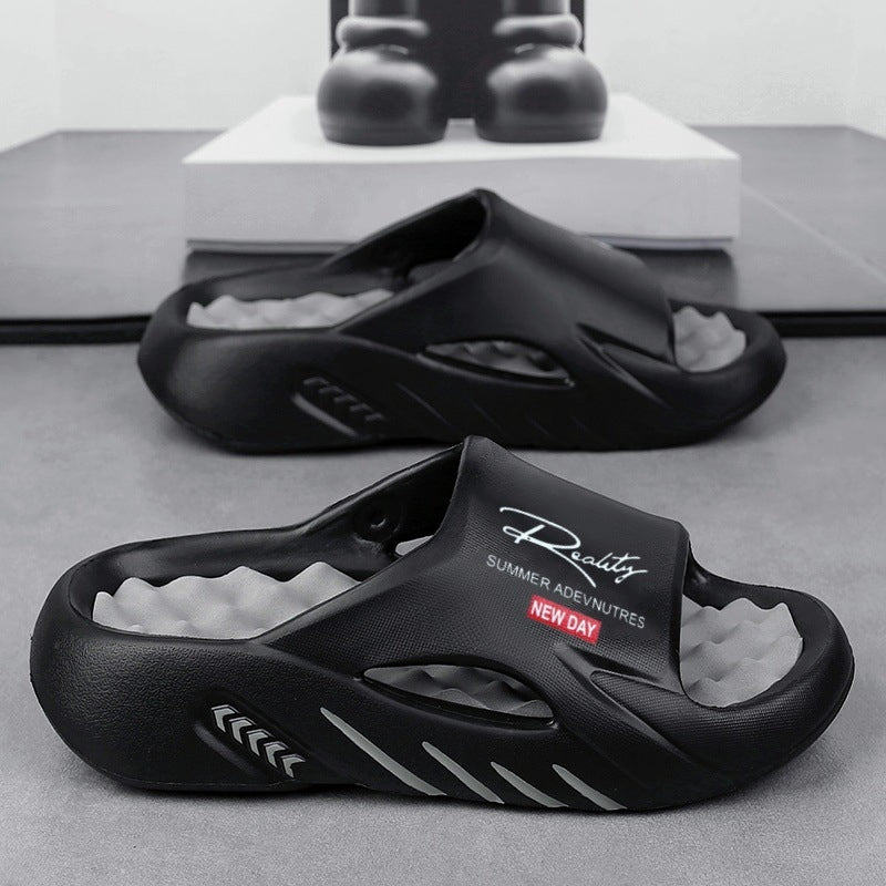 Men's EVA Cloud Slides | Thick-Soled Non-Slip Summer Slippers for Beach & Shower – image 2