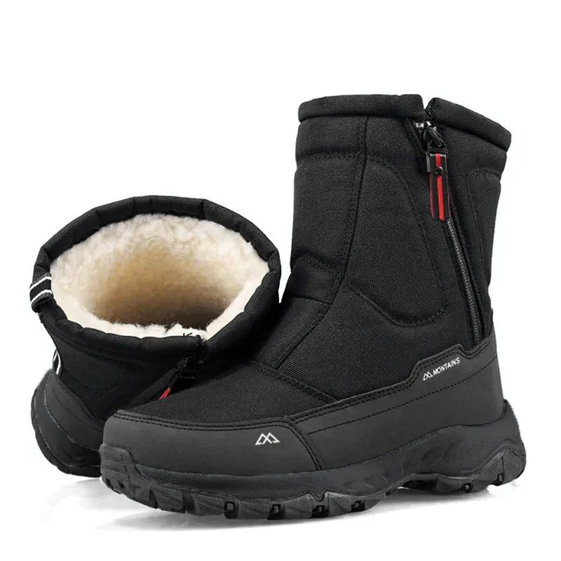 Men’s All-Terrain Waterproof Zip-Up Insulated Snow Boots – image 2