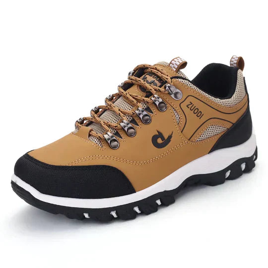 Men's Lace-Up Walking Shoes – Arch Support, Flexible Fit, Non-Slip EVA Sole