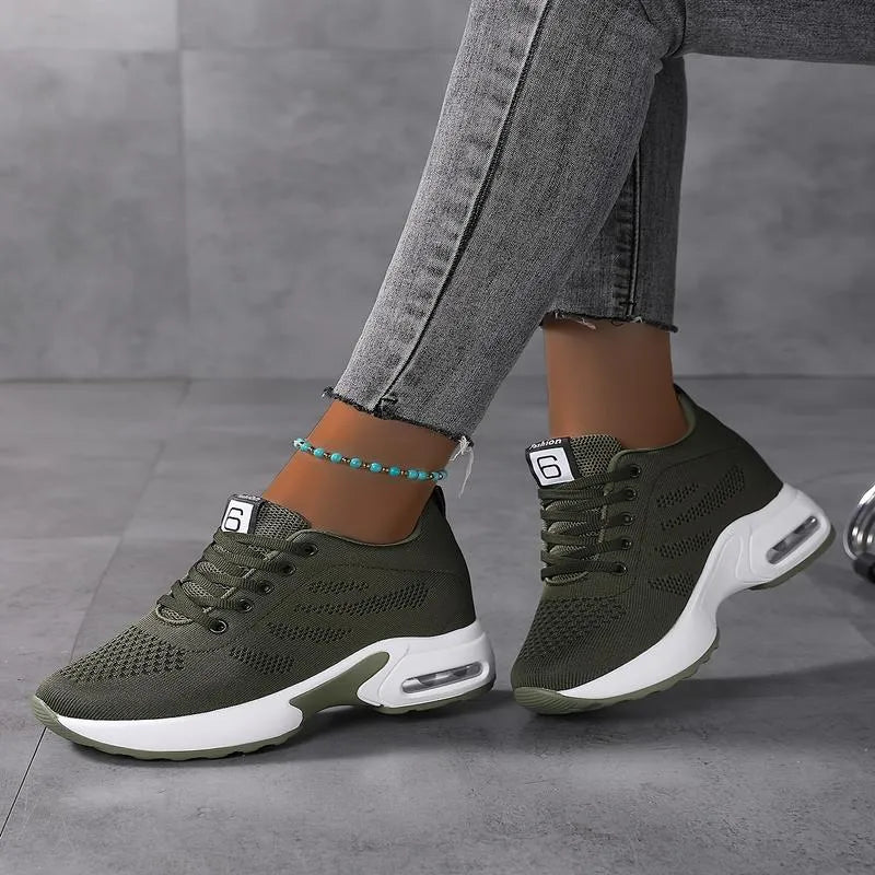 Women's Fleece Lined Winter Trainers – Slip-On, Arch Support, Shock-Absorbing EVA, Non-Slip Sole – image 2