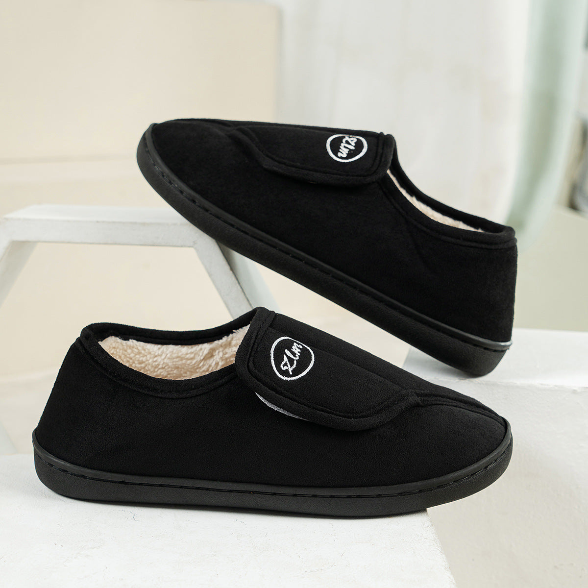 Women's Adjustable Wide Fit Slippers | Non-Slip Cosy Warm Fleece – image 9