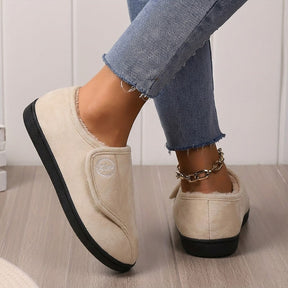 Women's Adjustable Wide Fit Slippers | Non-Slip Cosy Warm Fleece – image 2