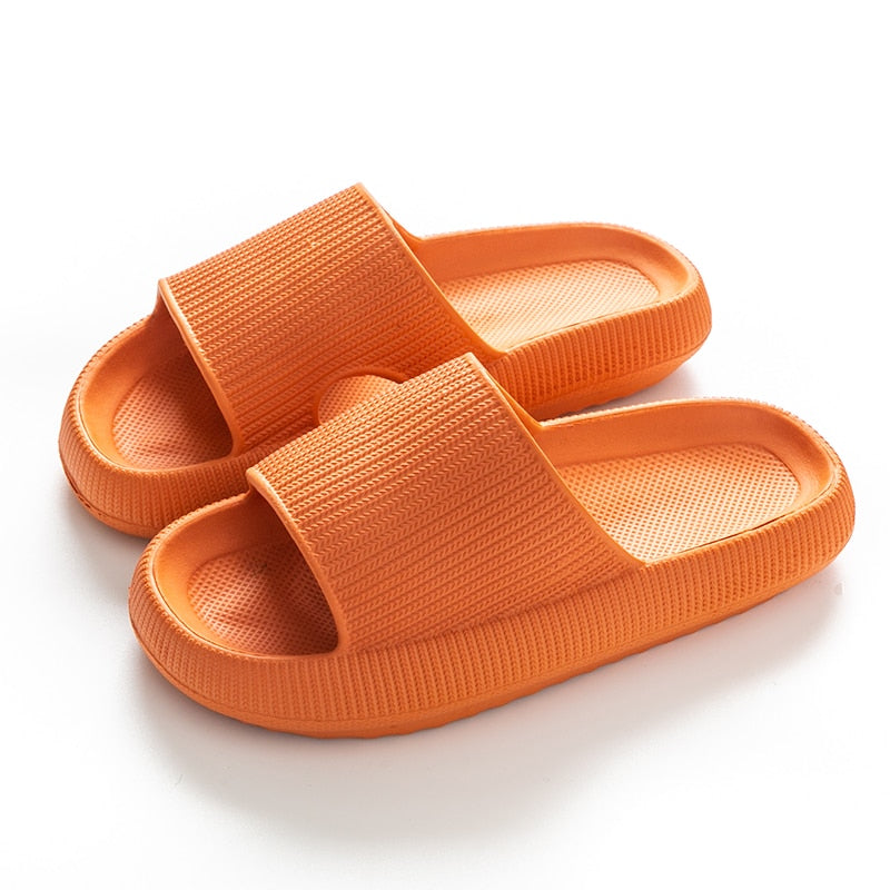 Unisex Cushioned Cloud Sliders – Soft Padded Insole, Slip-Resistant Sole, Lightweight